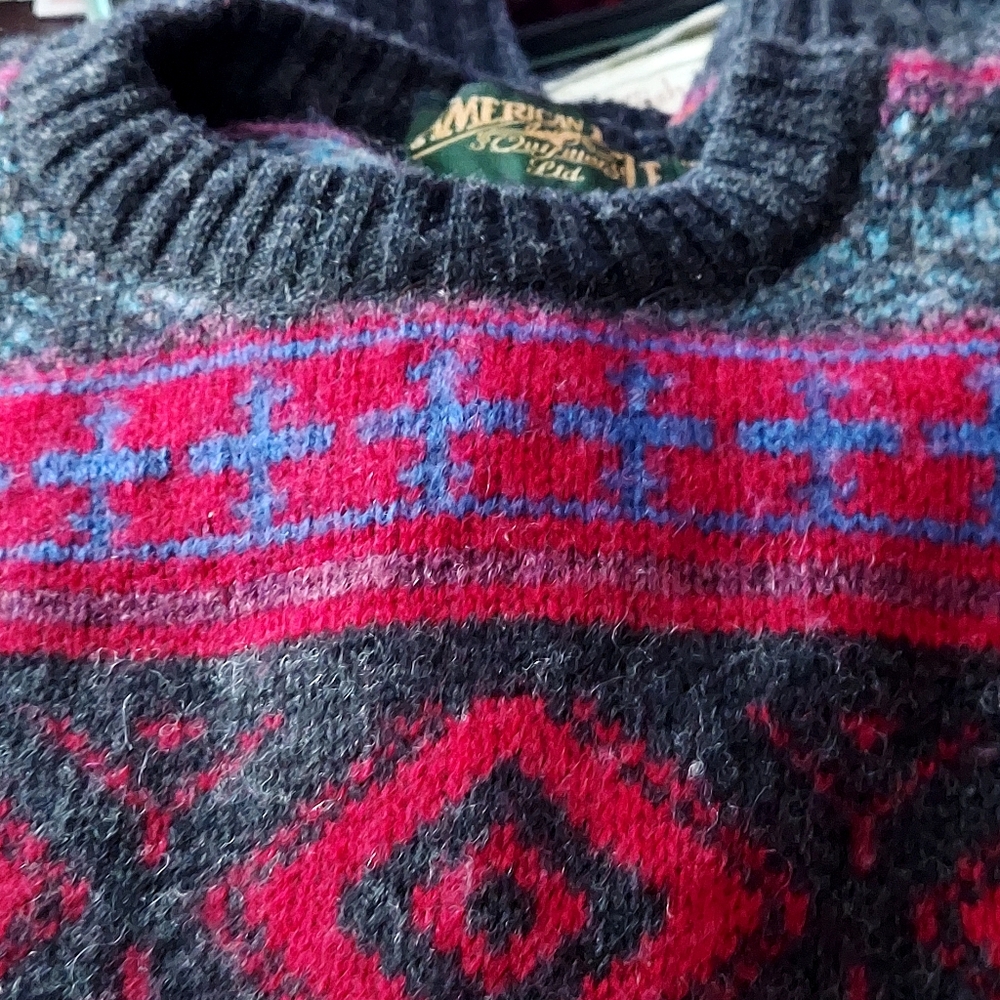 Vintage Men's Crew Neck Sweater